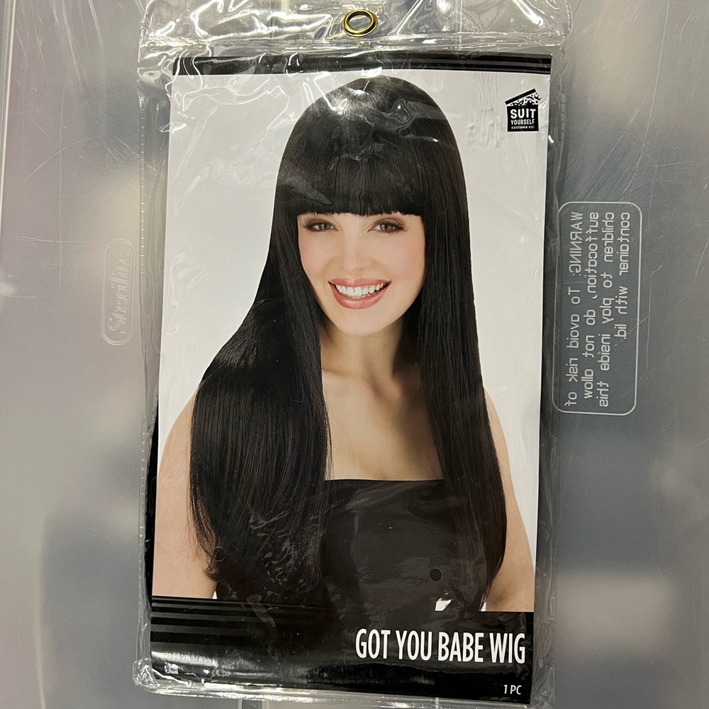 Womens long Wig with bangs Cleopatra NEW